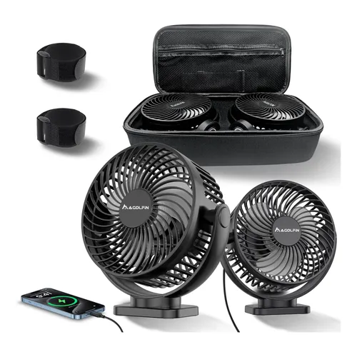 Ventilador Elétrico Magolfin Kit Com 2 Unidades Magnéticas R
