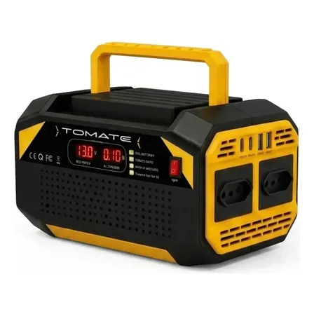 Inversor Tensão 12v P/ 110v 300w Tomate Pico 600w Usb-c Lcd