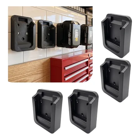 Kit 4 Suportes De Bateria Makita 18v E 21v Organizador
