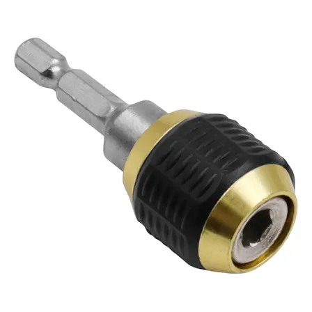 Adaptador Troca Rápida Engate Bits Parafusadeira Soquete 1/4
