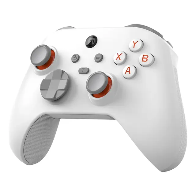 Controlador De Jogos Sem Fio Control Pc/android/ios 1pc White Orange