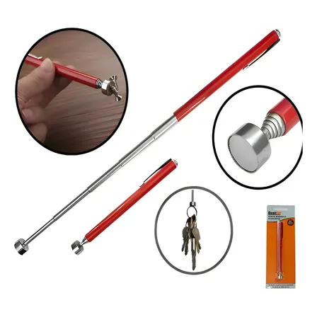 Caneta Imã Magnético Antena Pegador De Metal 61 Cm