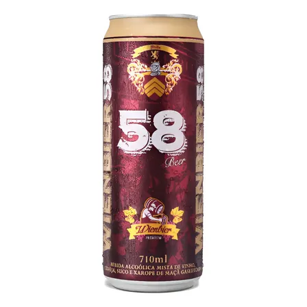 Wienbier 58 Red Wine Lata De 710ml (12un)