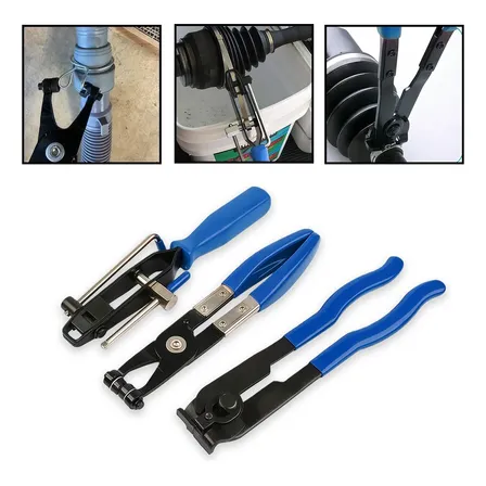 Ferramenta Auto Alicates Radial Elástica Braçadeira 3pcs