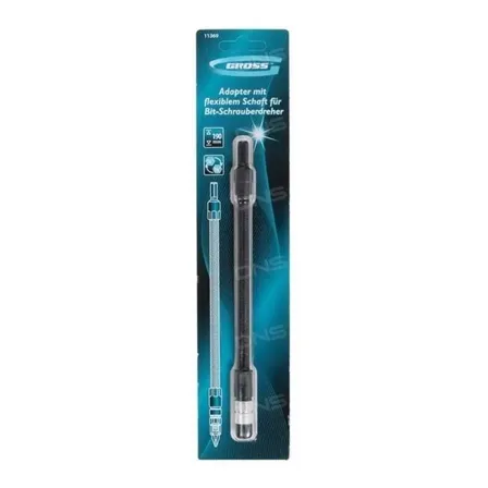 Adaptador Extensor Flexível P/ Bits 1/4 Pol Cromo Vanádio