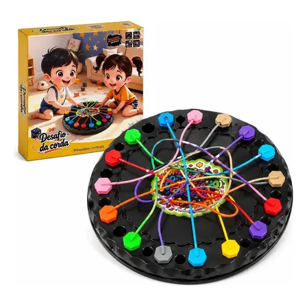 Jogo De Desafio De Cordas E Nós Brinquedo Para Família