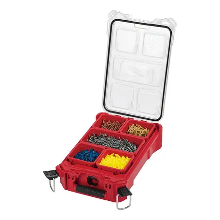 Caixa Organizadora De Pacotes Milwaukee 4822-8435 Vermelho