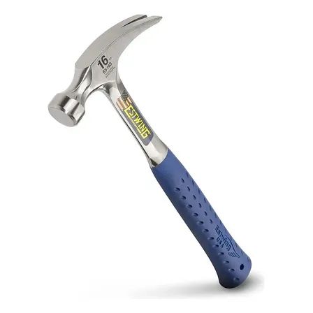 Novo Martelo De Garra Reta Estwing 454 G Com Face Lisa E .