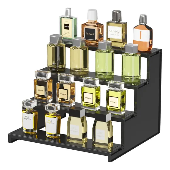 Organizador De Perfumes Lifewit Plastic Dark Cologne Stand 3
