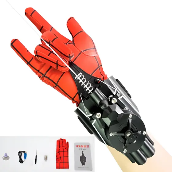Um Lançador Spinneret Do Spider-man Spider Web Shooter.