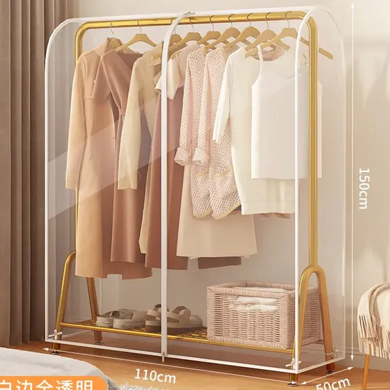 110* 50* 150totalmente Transparente(cabide De Roupas À Pro