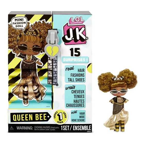 Boneca De Moda L.o.l. Surprise! Mini Abelha Rainha Jk Com 15