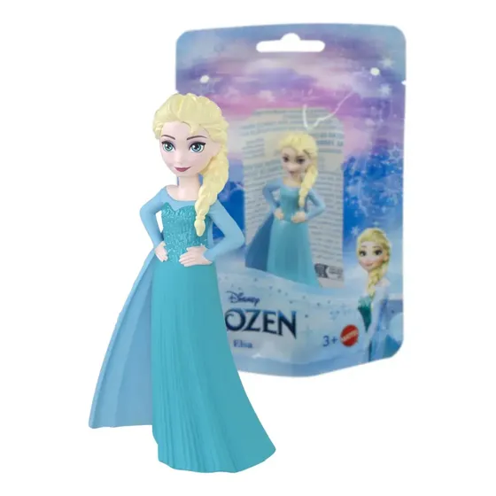 Boneca Frozen Elsa Disney Princesa Mini 10cm Mattel Original