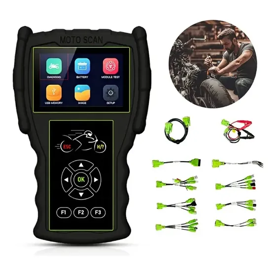 Scanner De Diagnóstico De Motocicleta Jdiag M100 Pro