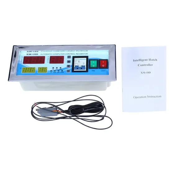 Controlador Automático De Incubadora De Ovos Xm-18d Digital