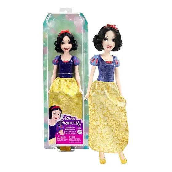 Boneca Princesa Disney Branca De Neve Saia Cintilante Mattel