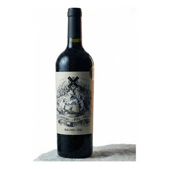 Vinho Cordero Con Piel De Lobo Malbec Unidade 750 Ml