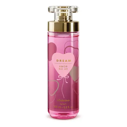 Body Splash Água De Colônia Boticário Dream Amor No Ar 200ml
