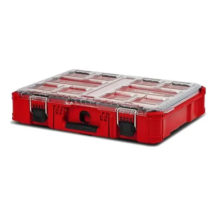 Caixa Organizadora Slim Packout Ip65 48-22-8430 Milwaukee Vermelho