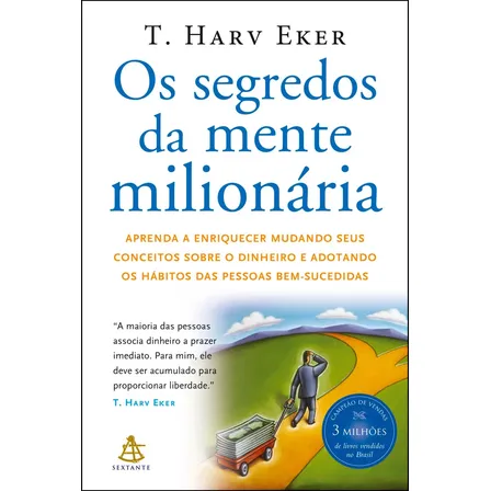 Livro Os Segredos Da Mente Milionária Edição 01 Em Português Editora Sextante T. Harv Eker 2006