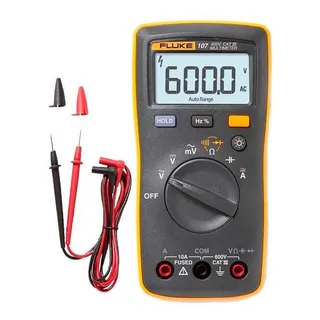 Multímetro Digital 3 ½ Díg Diodo Ac/dc Cat Iii Fluke-107