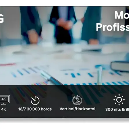MONITOR PROFISSIONAL LG LED 43" UHD 43UL3J-M.AWZM