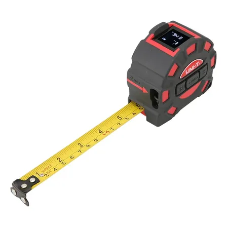 Medidor De Distância A Laser Uni-t 50m Com Telêmetro De Fita
