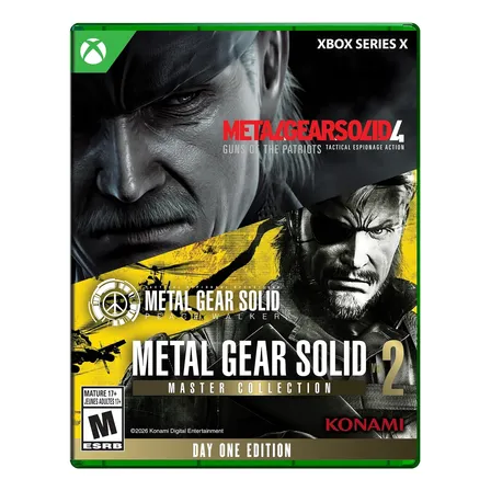 Metal Gear Solid Master Collectio Vol 2 Xbox Series X Fisico