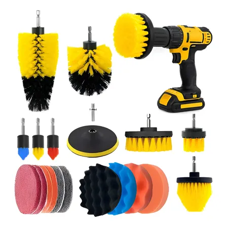 Kit Polimento 19 Pçs Para Furadeira Parafusadeira Mitu