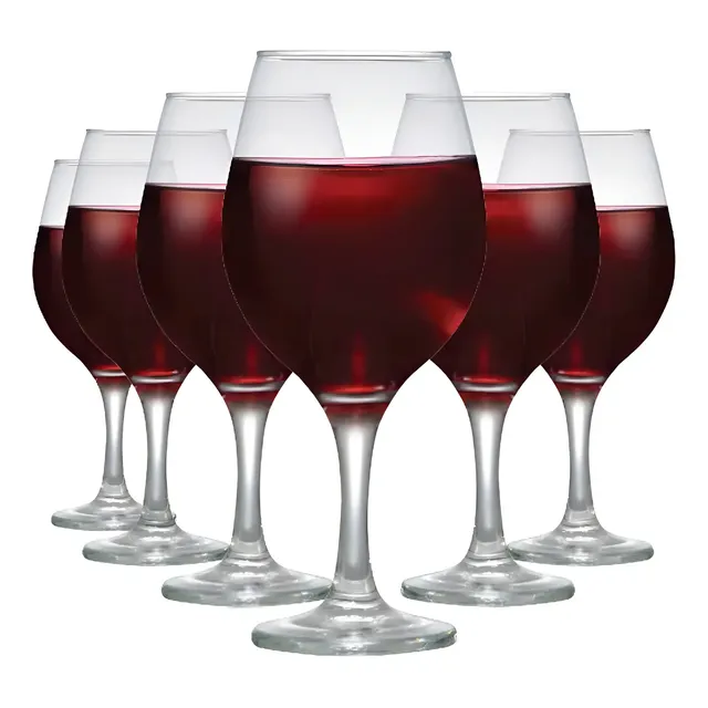 Jogo de Taça de Vidro One, Taça de Vinho 6pcs 600ml, Ruvolo