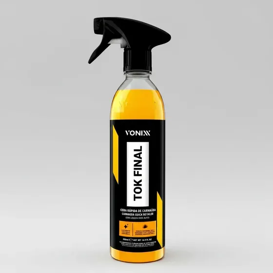 Cera Automotiva Líquida Carnaúba Tok Final Vonixx 500ml