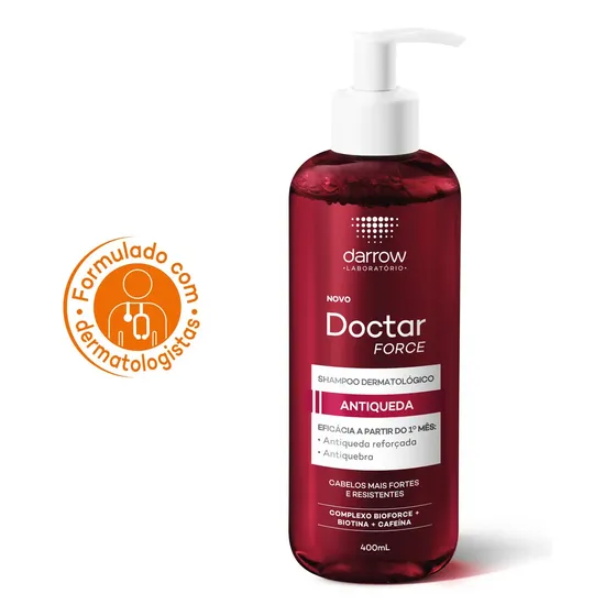 Shampoo Antiqueda Dermatológico Darrow Doctar Force 400ml