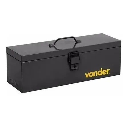 Vonder 61.15.401.617 Cor Preto Caixa Metálica Para Ferramentas Tipo Baú Com B