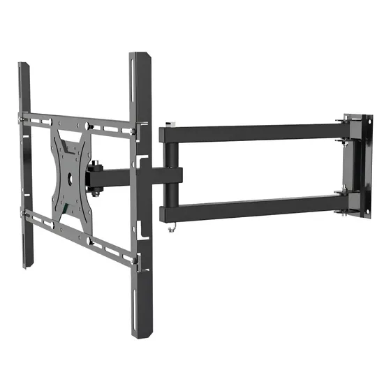 Suporte Para Tv Brasforma Sbrp2440 23 A 70 Tri-articulado Preto