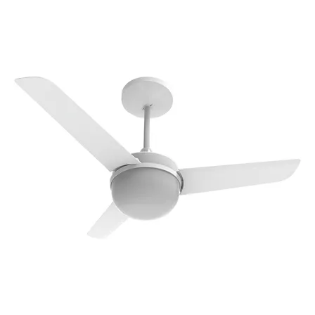 Ventilador Teto Aliseu Alisclean Com Controle Parede Com Diâmetro de 90 cm