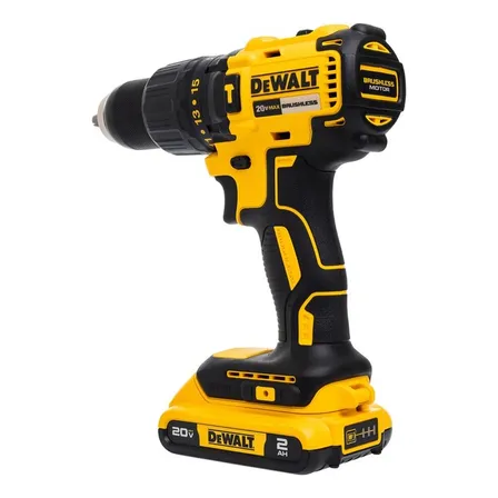 Parafusadeira E Furadeira De Impacto 13mm 20v - Dewalt - Dcd7781d2 - Com 2 Baterias, Carregador E Maleta Amarelo 127/220v 60 Hz