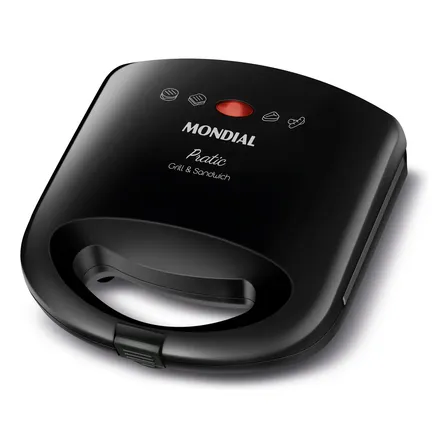 Grill E Sandwich Pratic Mondial 750W SN-01