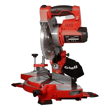 Serra De Esquadria Sem Fio Profissional Madeira Einhell Te-ms 18/210 Li Sem Bateria 127/220v