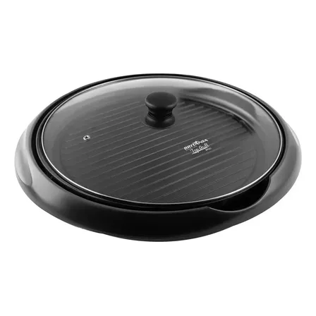 Churrasqueira Elétrica Bpe01 Grill Elétrico Preta Britânia Preto 127v