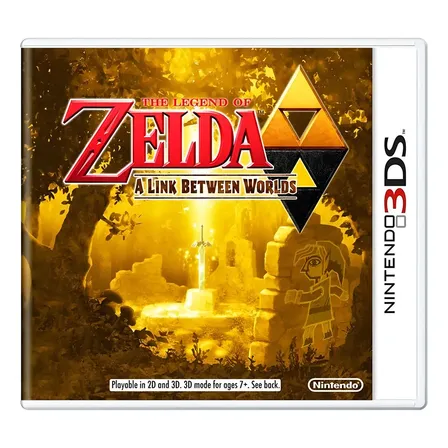Jogo The Legend Of Zelda A Link Between Worlds 3ds Fisica