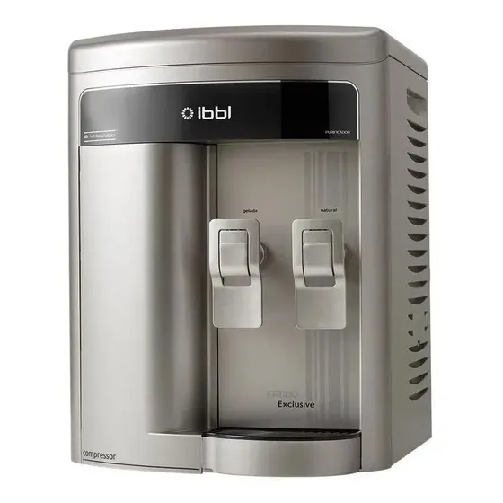 Purificador de Água FR600 Exclusive Prata com Compressor IBBL