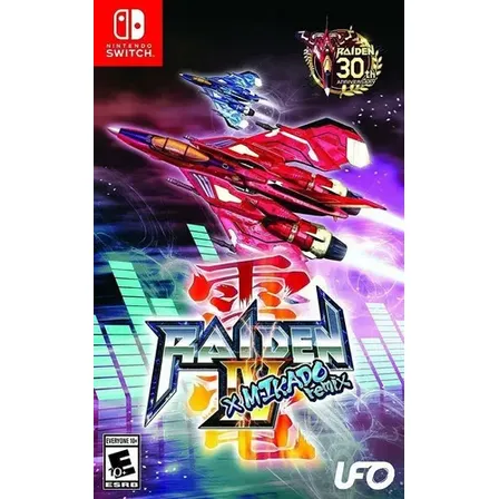 Raiden Iv X Mikado Remix Para Nintendo Switch Físico Vdgmrs