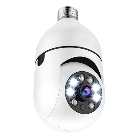 Câmera de Segurança Espiã Yoosee Wi-Fi Visão Noturna Áudio Led E27 1080p
