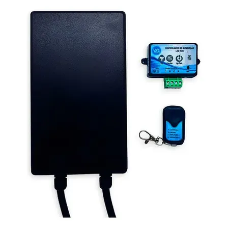 Central De Comando Led Piscina 80w Modo Audio - Light Tech