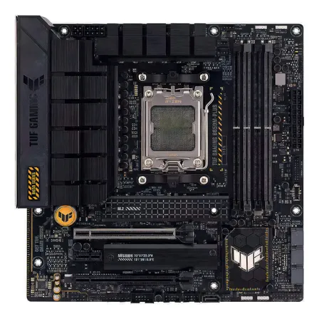 Placa-mãe Asus Tuf Gaming B650m-plus, Amd Am5 B650, Matx Preto