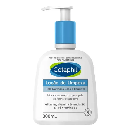 Loção De Limpeza Facial Cetaphil 300ml Mista Dia/noite