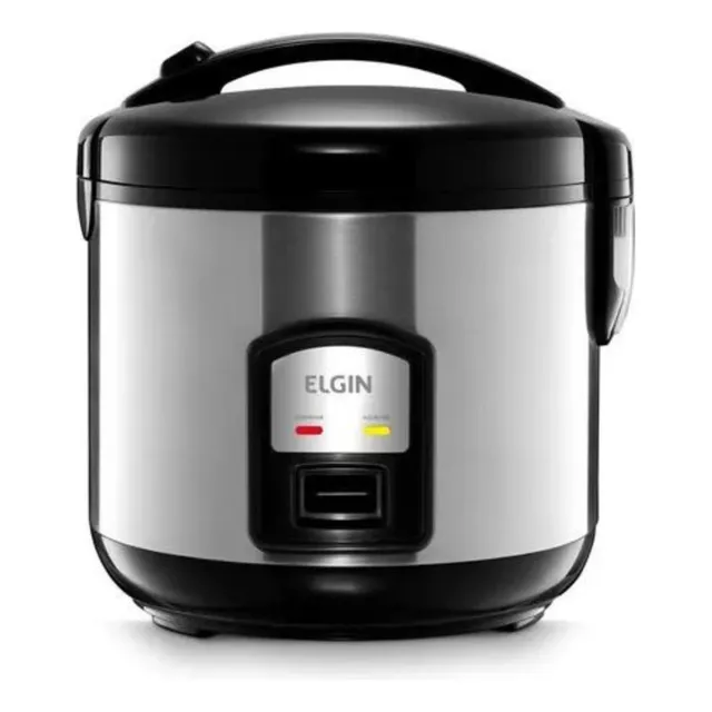 Panela De Arroz Elétrica Elgin 400w 5 Xícaras Cor Preto 127v 60