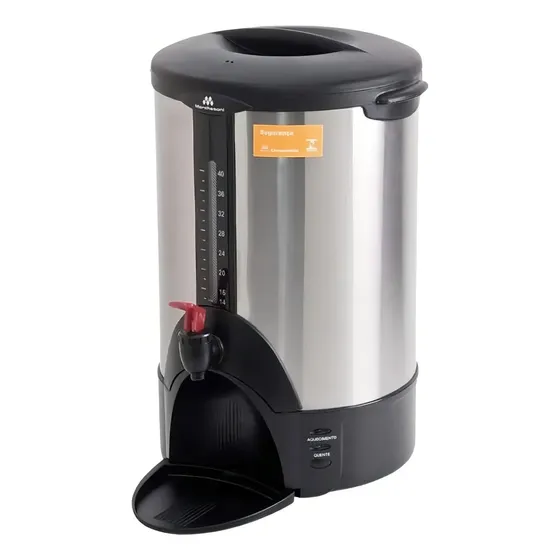 Cafeteira Automática Marchesoni 6 Litros Qualidade Cor Prateado