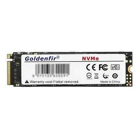 Ssd Nvme Goldenfir 512gb M.2 2280 Preto Interno