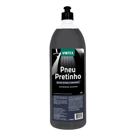 Pneu Pretinho Brilho Intenso Abrilhantador Vonixx 1,5 Litros Cor Preto